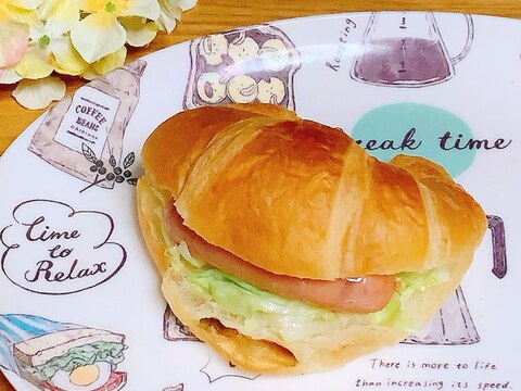 炒めキャベツソーセージ♪サンド